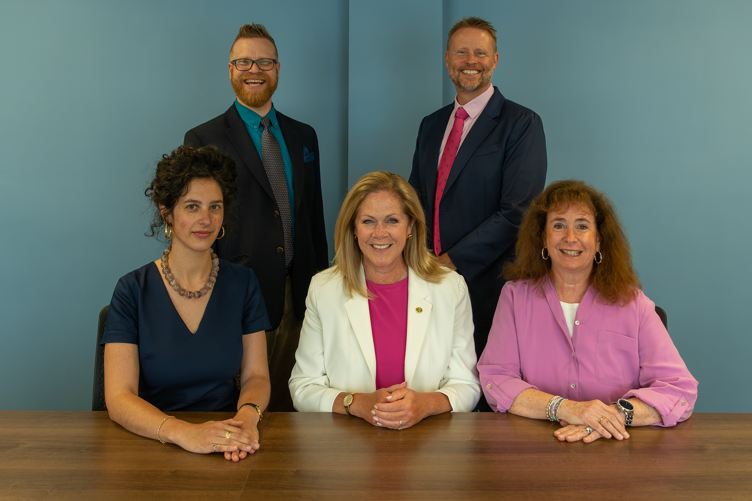 City Manager Department Group photo in the office