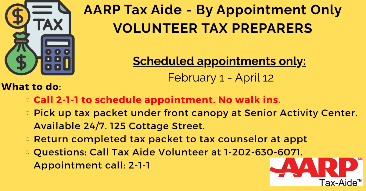 AARP tax aide