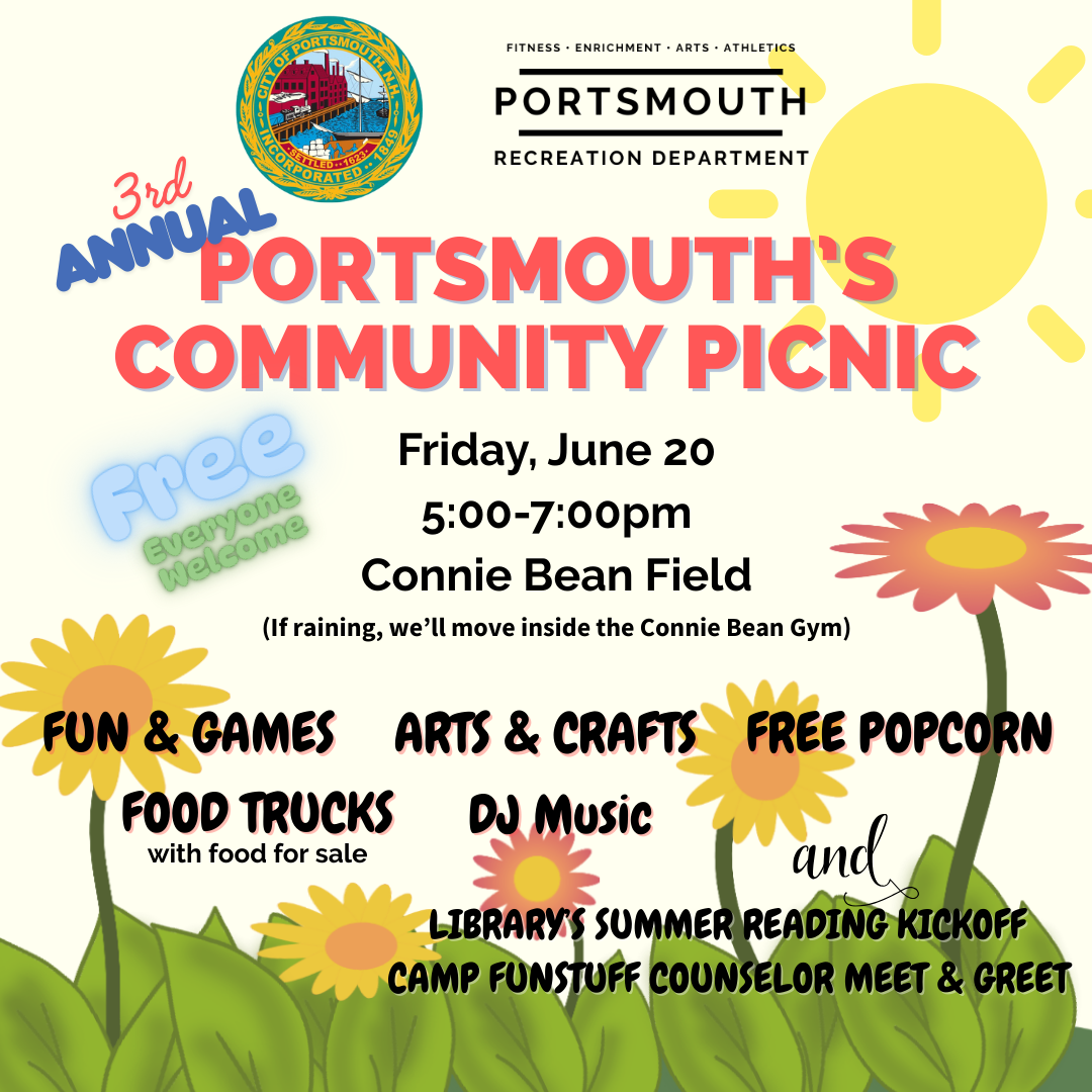 Community picnic flyer