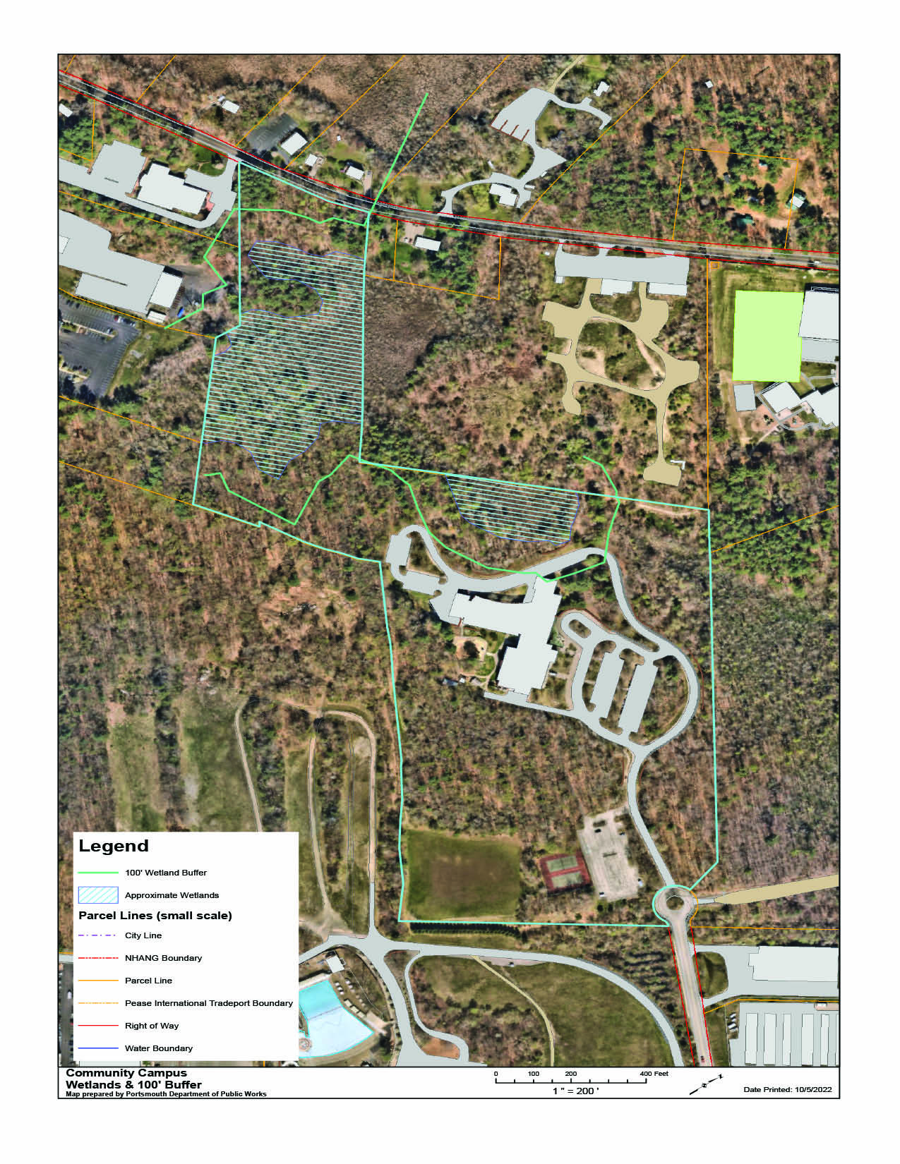 Community Campus map