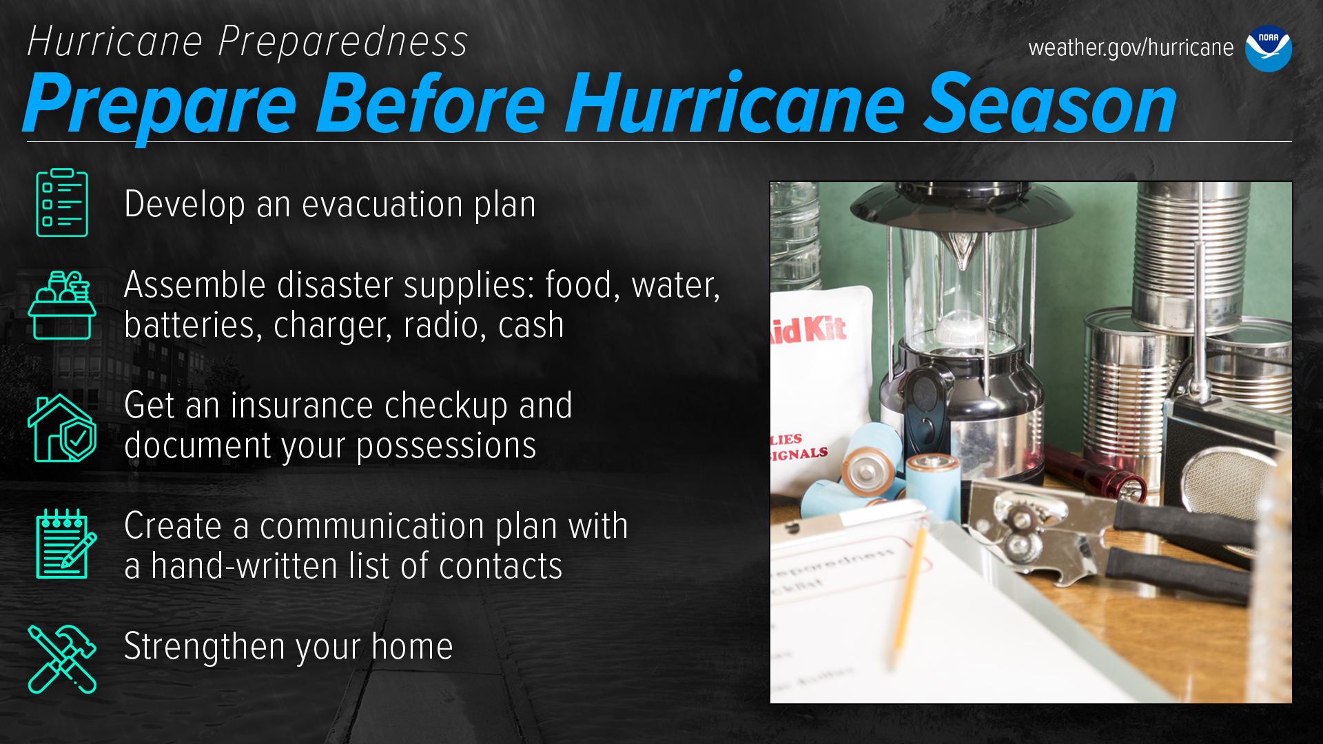 Hurricane Preparedness Tips