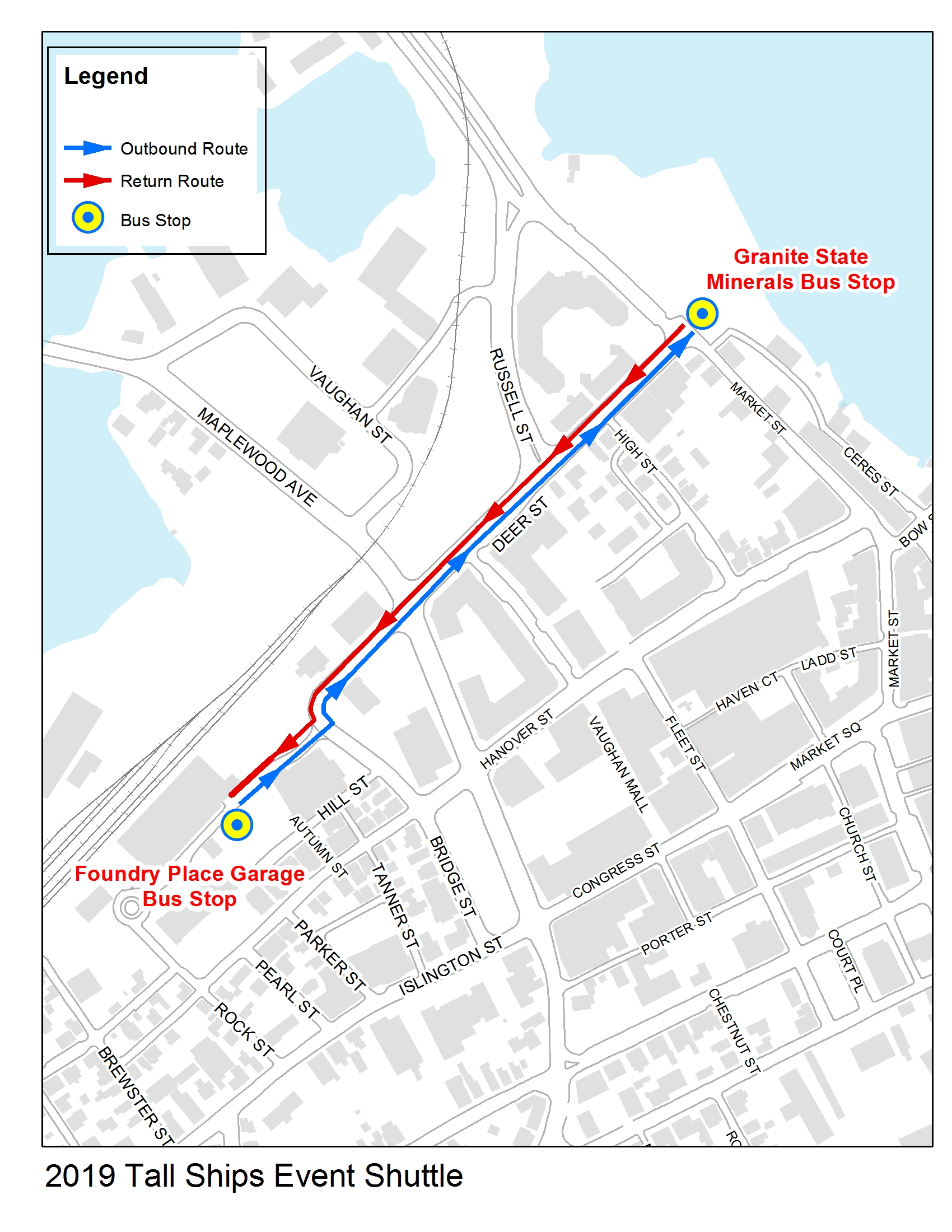 Sail Portsmouth Shuttle 2019