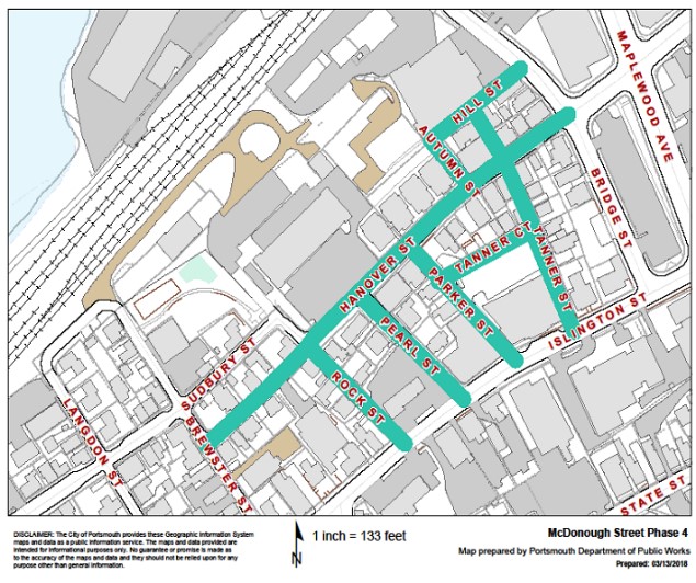 McDonough Street Phase 4 Project Map