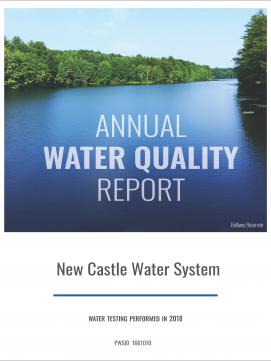 New Castle Water Report Results for 2018