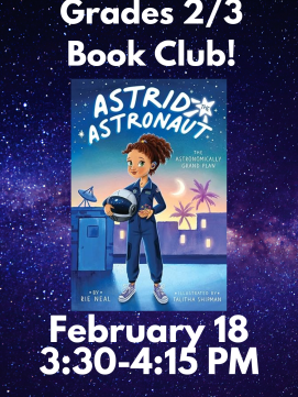 Grades 2/3 Book Club -- link to details