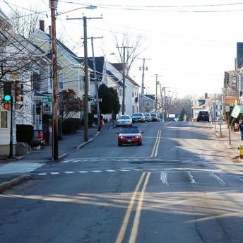 Cabot Street and Islington Street intersection