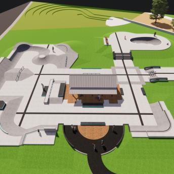 Skatepark Design View 3