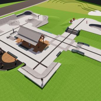 Skatepark Design View 4