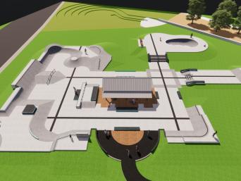 Skatepark Design View 3