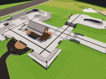 Skatepark Design View 4