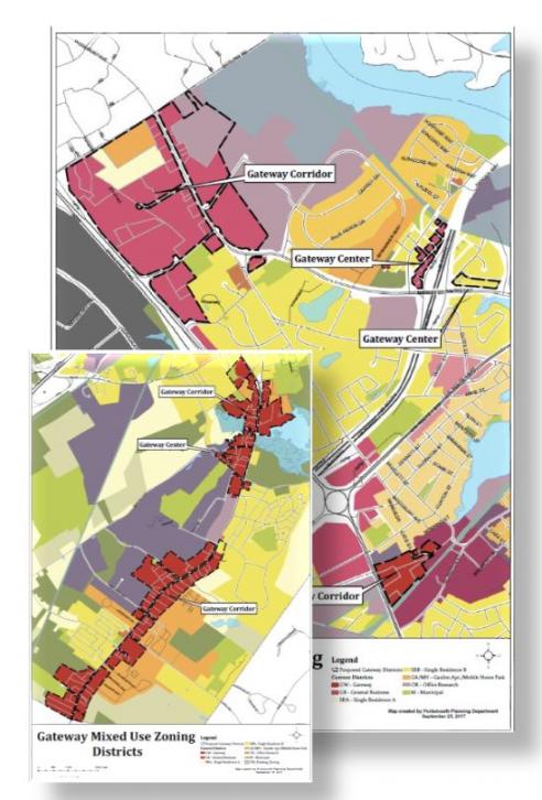 Gateway Mixed Use Districts