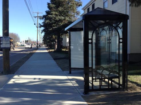 Gosling Road bus shelter