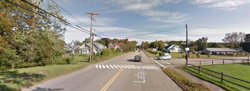 Google view of intersection of Andrew Jarvis Drive & Lafayette Road