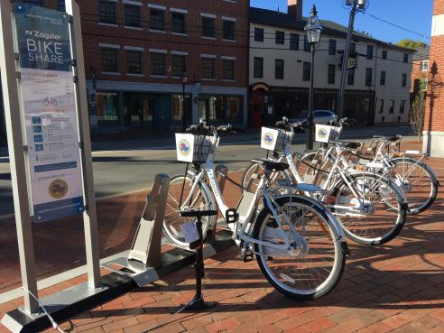 Zagster Bike Share Station