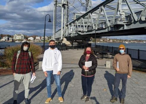 UNH Capstone Project students 2020.