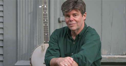 Jeff Warner with his Banjo