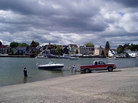 Peirce Island boat ramp