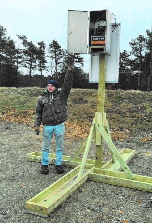 NHDES air quality monitoring station