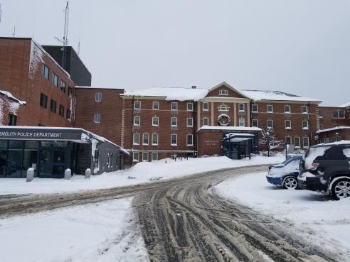 City Hall in winter