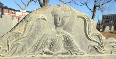 Women of Granite Headstone