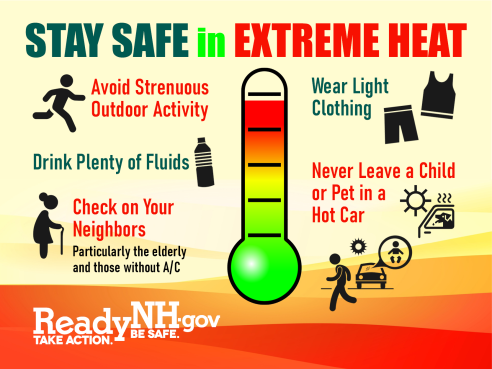 Extreme Heat Caution Graphic