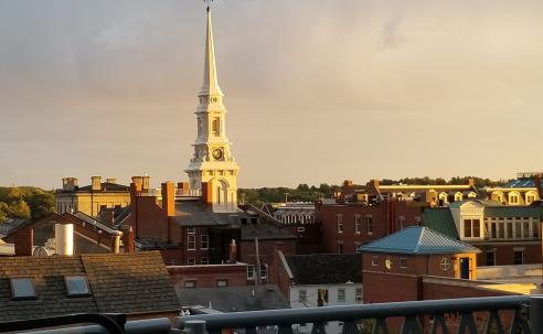 Portsmouth skyline