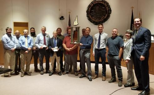 City receives NHDES Wastewater Plant of the Year Award